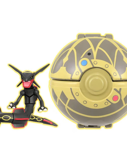 Load image into Gallery viewer, Takara Tomy Monster Collection Pokedel-Z Black Rayquaza (Ancient Monster Ball)
