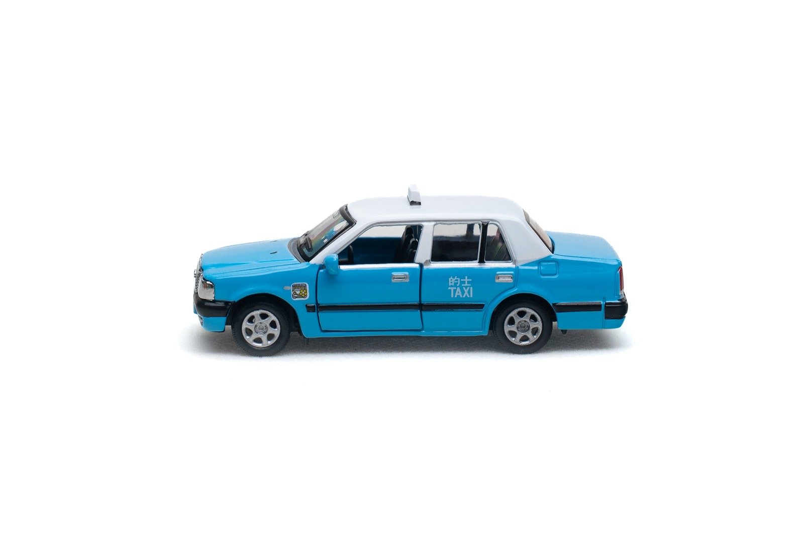 Tiny City PTV09 Die-cast Model Car 1/64 Toyota Crown Comfort Blue Taxi KF9658