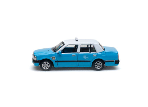 Load image into Gallery viewer, Tiny City PTV09 Die-cast Model Car 1/64 Toyota Crown Comfort Blue Taxi KF9658
