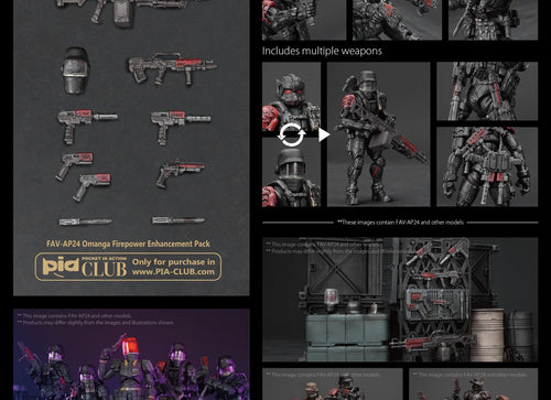 Load image into Gallery viewer, Toy Alliance Acid Rain FAV-AP24 Omanga Firepower Enhancement Pack
