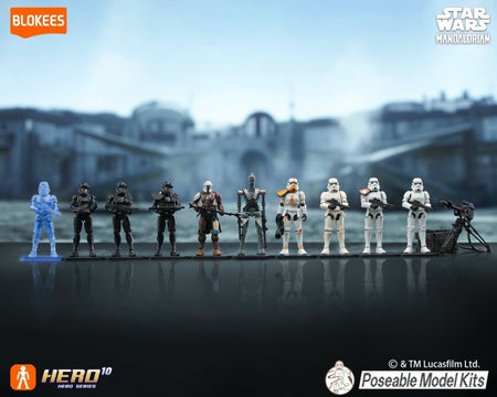 Blokees Model Kits - Star Wars GV03 Series Blind Box (1Box - 9pcs)