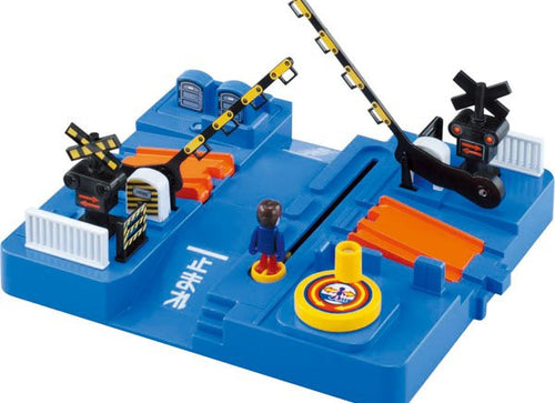 Load image into Gallery viewer, Takara Tomy Plarail Rail Train Accessories J-19 Plakids Sound Crossing Set Toy
