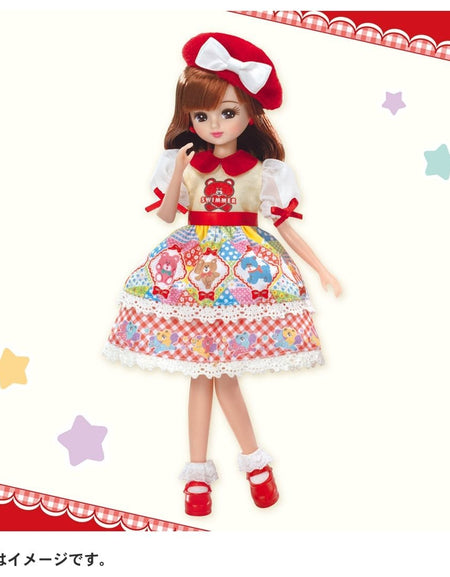 Takara Tomy Licca Chan Doll Set - LD-16 SWIMMER Daisuki Licca