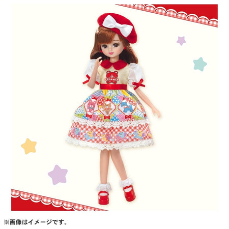 Takara Tomy Licca Chan Doll Set - LD-16 SWIMMER Daisuki Licca
