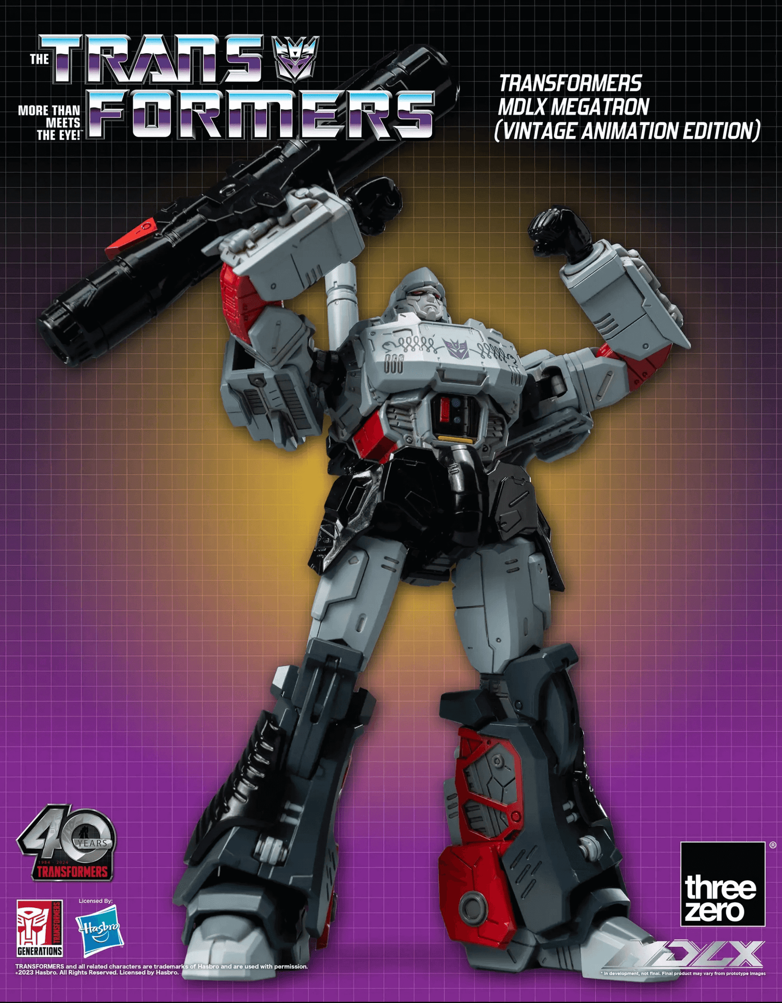 Threezero MDLX Transformers MDLX Megatron  (Vintage Animation Ed.)