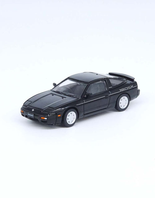 Load image into Gallery viewer, INNO64 MODEL 1/64 NISSAN 180SX Black Model Car
