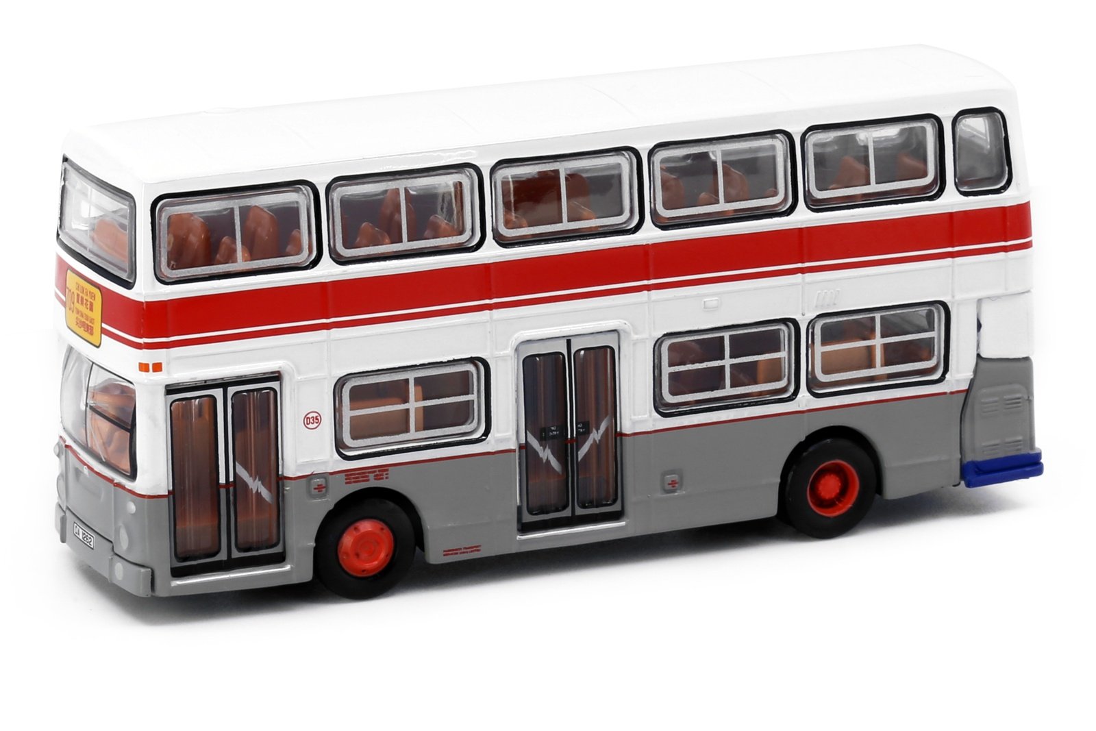 Tiny City Hong Kong L32 Die-cast Model Car - DAIMLER Fleetline DMS (Grey)