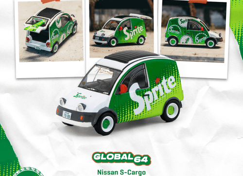 Load image into Gallery viewer, (Pre-order) Tarmac Works Nissan S-Cargo Sprite 1/64 Diecast Model Car
