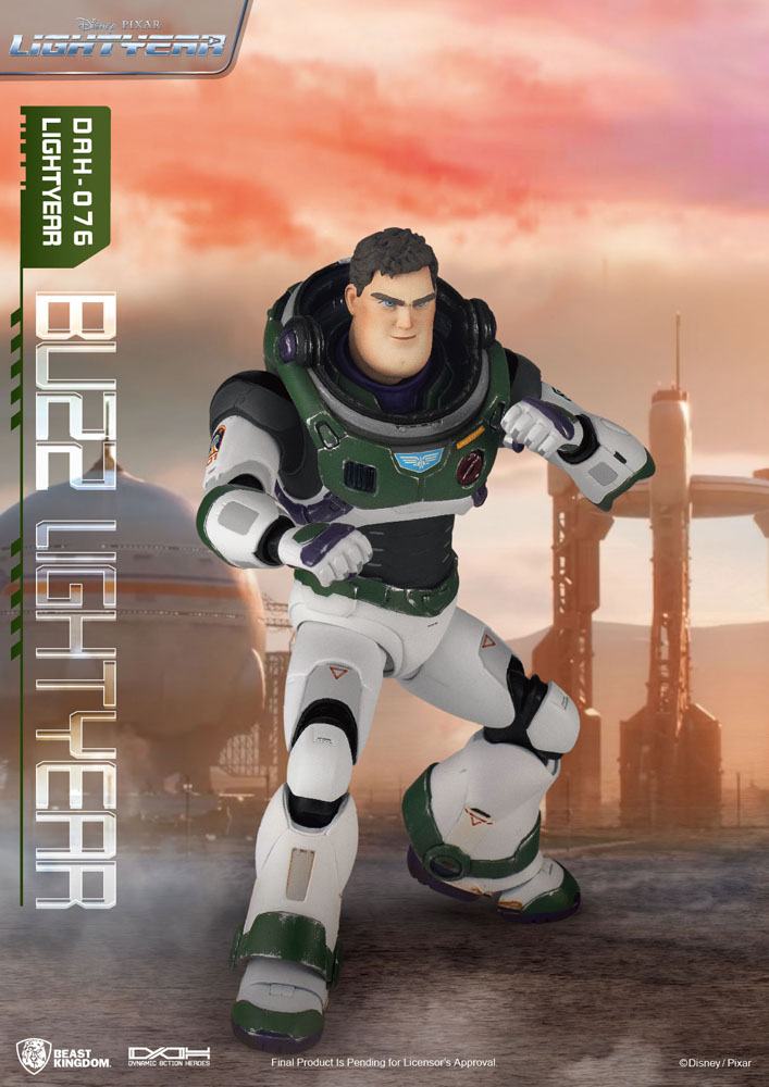Beast Kingdom DAH-076 Lightyear Buzz Alpha Suit 21cm Action Figure (Light Up)