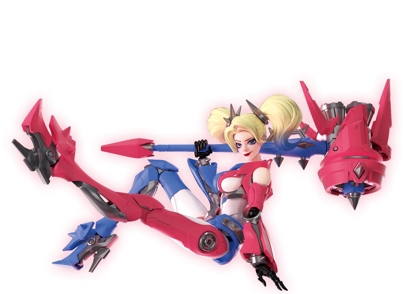 Blokees Figures -  Batman Champion Classic 04 Harley Quinn 75674 Model Kit