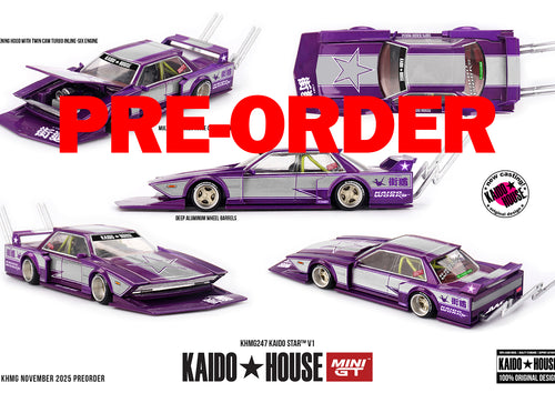 Load image into Gallery viewer, (Pre-order) Kaido House X Mini GT BMW M3 KAIDO STAR V1 Diecast Model Car #247
