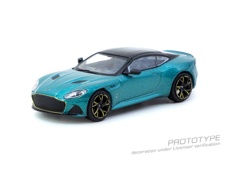 (Pre-order) Tarmac Works 1/64 Aston Martin DBS Superleggera Green Diecast Model