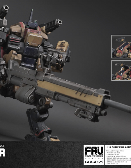 Acid Rain x Toy Alliance FAV-A129 Duergar D2R-w 1/18 Action Figure