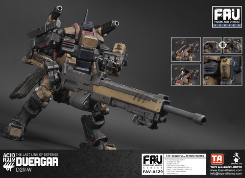 Load image into Gallery viewer, Acid Rain x Toy Alliance FAV-A129 Duergar D2R-w 1/18 Action Figure
