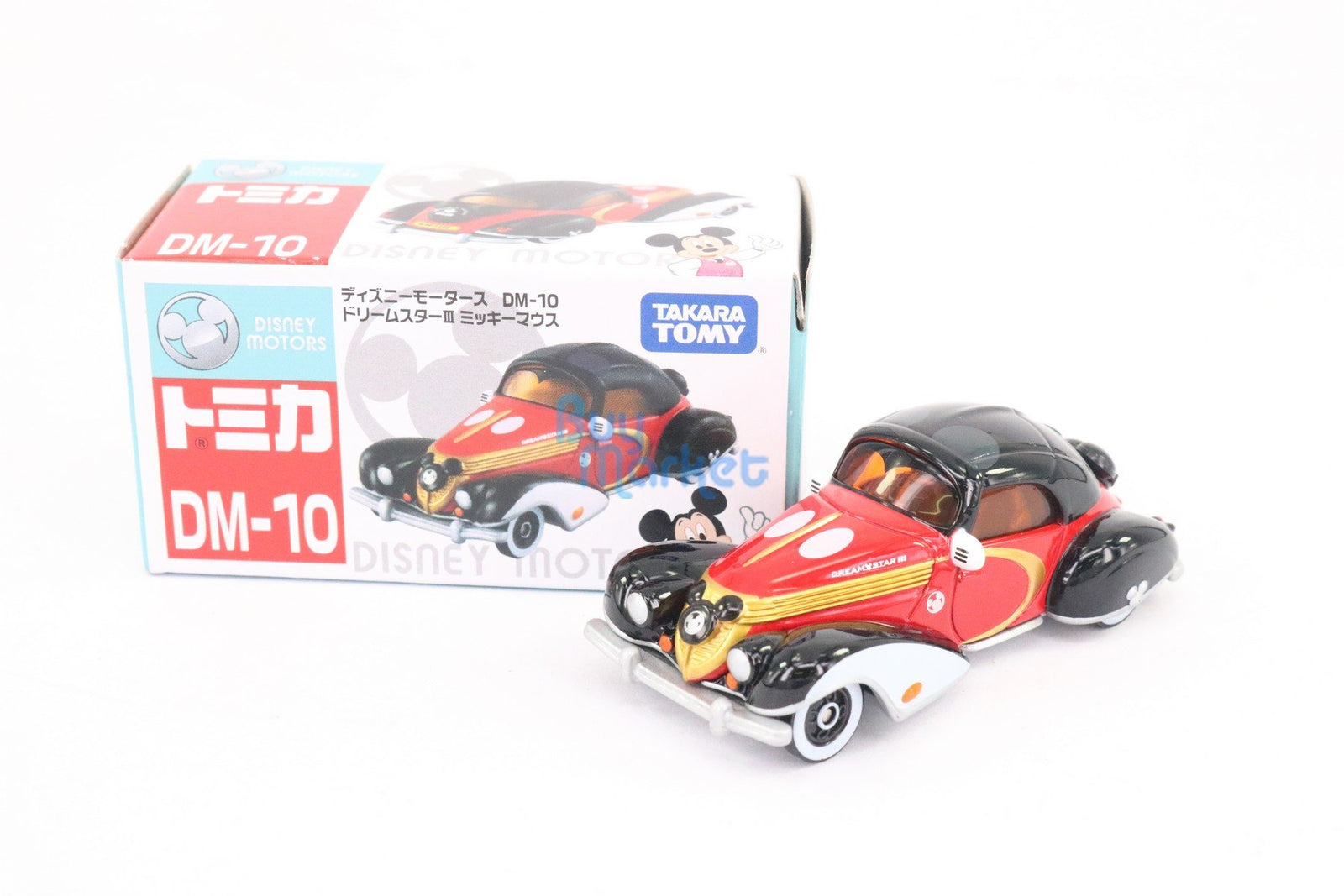 Takara Tomy Tomica Disney motors DM-10 dream star 3 mickey Diecast Toy Car Kid