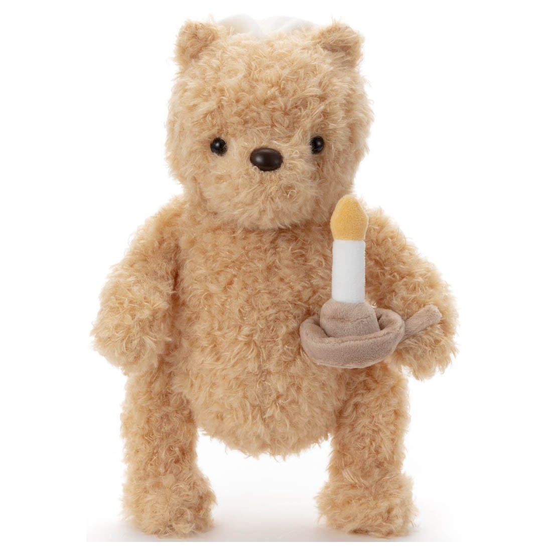 Takara Tomy Disney Soft Plush Toy - Classic Candle Winnie The Pooh (S Size)