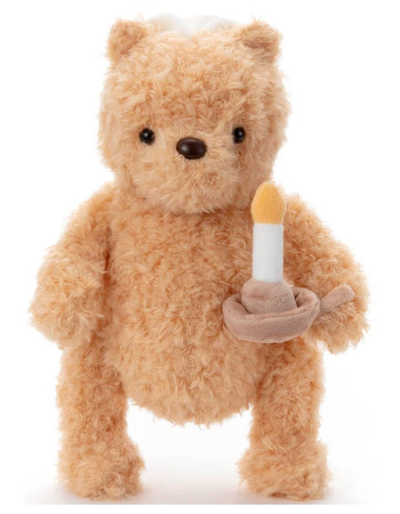 Takara Tomy Disney Soft Plush Toy - Classic Candle Winnie The Pooh (S Size)