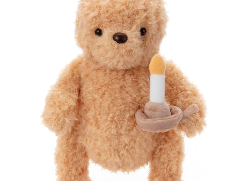 Load image into Gallery viewer, Takara Tomy Disney Soft Plush Toy - Classic Candle Winnie The Pooh (S Size)
