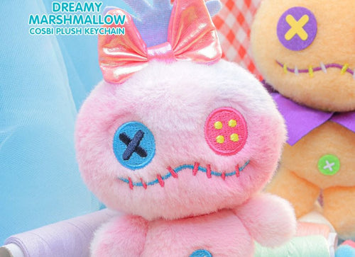 Load image into Gallery viewer, Hot Toys Disney Stitch Up Your Scrump Cosbi Plush Keychain Collection (Full set)
