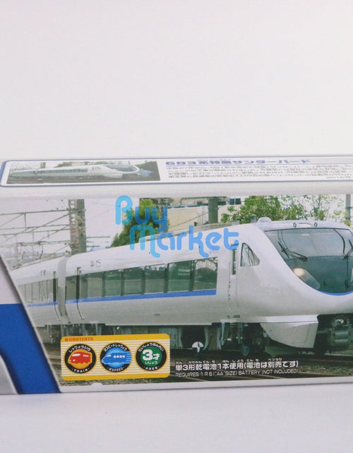 Load image into Gallery viewer, Takara Tomy Plarail Train S-57 Series 683 Thunderbird JR Japan Motorised Toy
