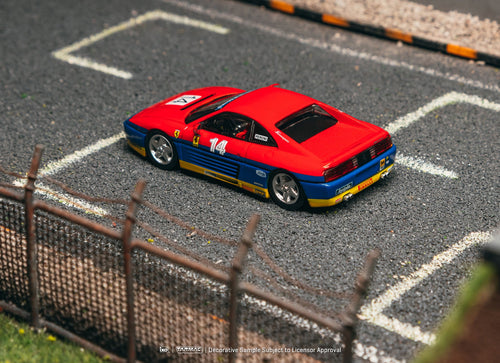 Load image into Gallery viewer, (Pre-order) Tarmac Works 1/64 Ferrari 348 Challenge Ferrari 348 Challenge Italy
