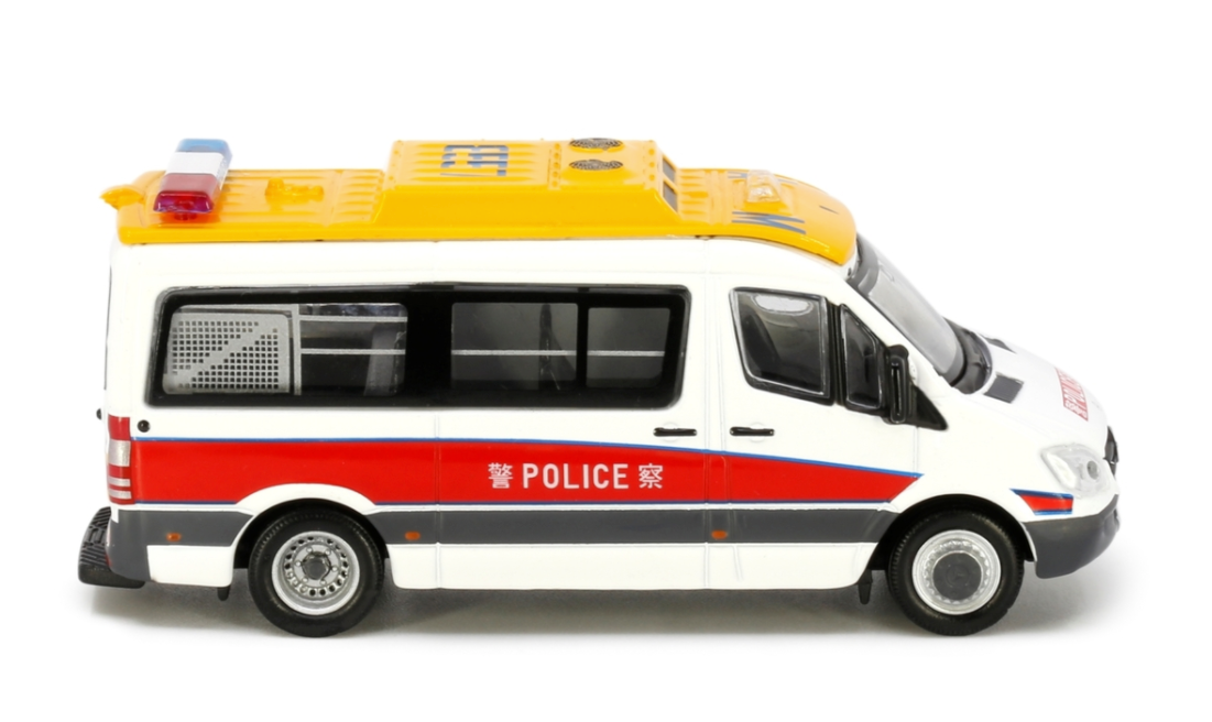 Tiny City 97 Die-cast Model Car - Mercedes-Benz Sprinter Police APT (AM8557)
