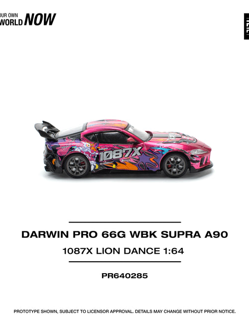 Load image into Gallery viewer, POPRACE 1/64 DARWIN PRO 66G WBK SUPRA (A90) - 1087X LION DANCE
