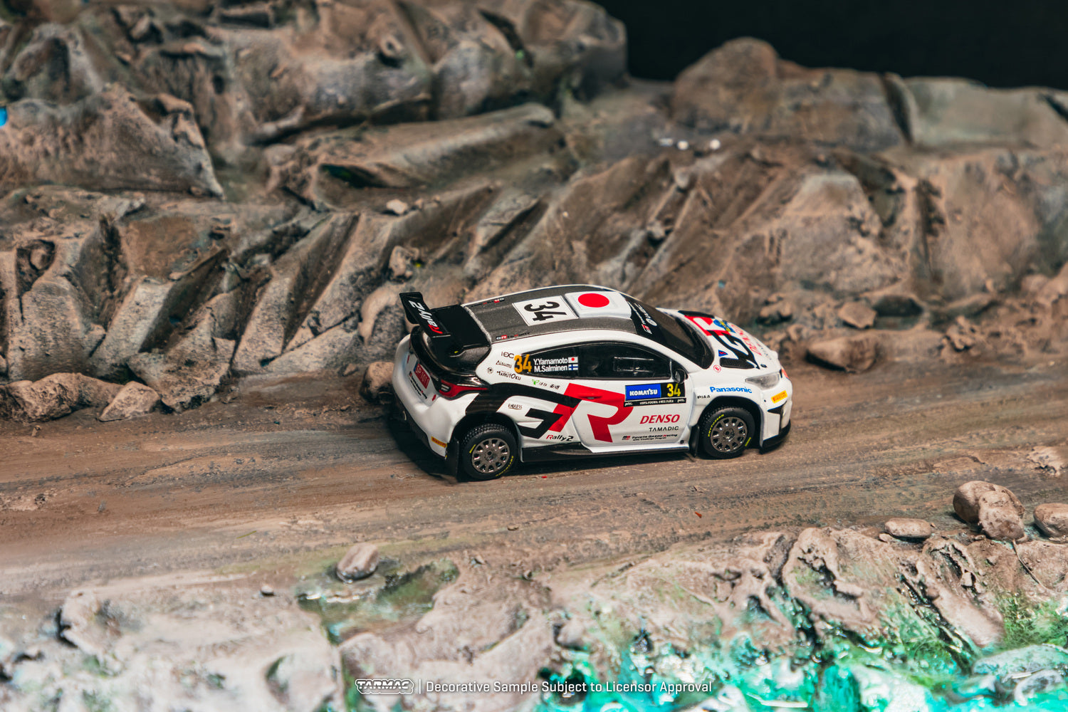 (Pre-order) Tarmac  Works Toyota GR Yaris Rally2 Sweden Yamamoto / Salminen