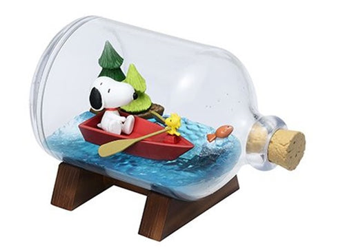 Load image into Gallery viewer, Re-Ment Snoopy &amp; Woodstock Terrarium On Vacation Figure (Set of 6)

