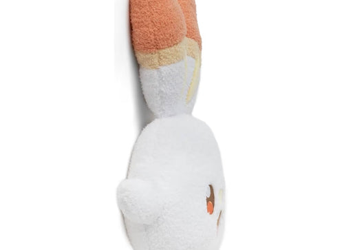 Load image into Gallery viewer, Takara Tomy Arts Pokemon Pokepeace Plush Face Cushion Scorbunny 36cm
