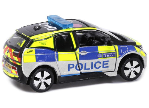 Load image into Gallery viewer, Tiny City UK15 Die-cast Model Car - BMW i3 UK London Police Patrol Car
