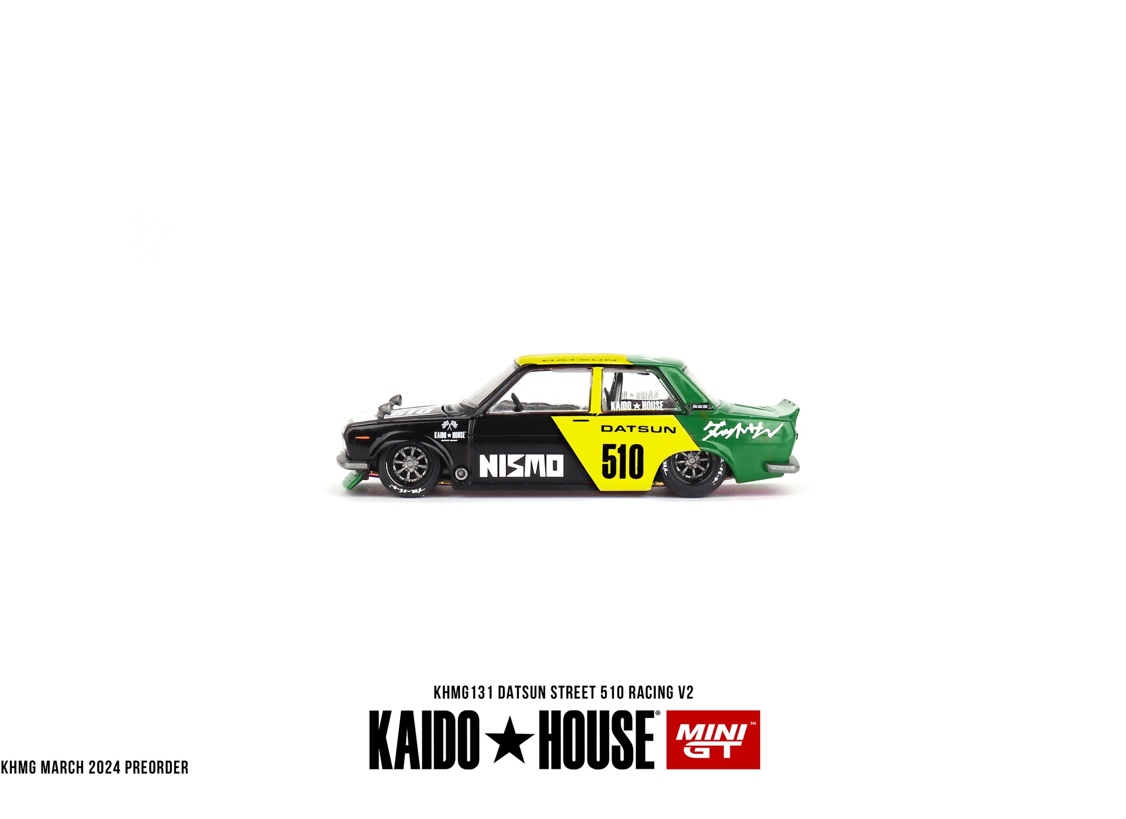 Mini GT x Kaido House 1/64 Datsun Street 510 Racing V2 #KHMG131