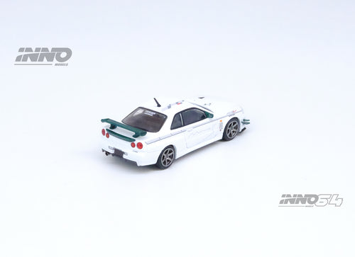 Load image into Gallery viewer, INNO64 MODEL 1/64 NISSAN SKYLINE GT-R (R34) V-SPEC Tuned by "MINE'S"
