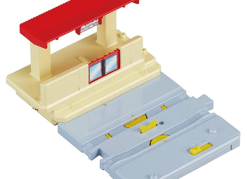 Load image into Gallery viewer, Takara Tomy Plarail Accessory J-29 Action Town Platform Door Open Close Station

