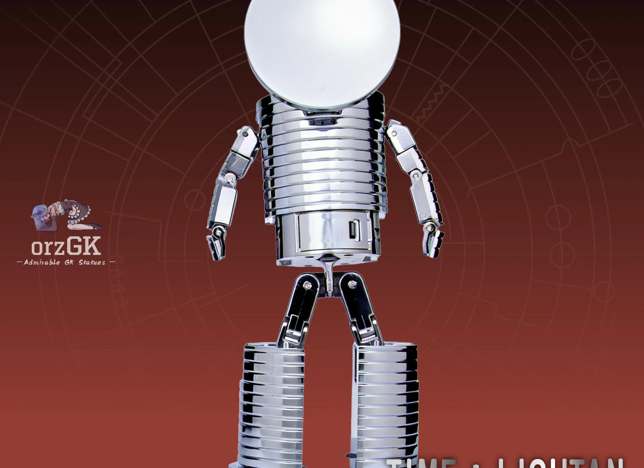 Shokoriko Mortar Shohoriku Saigo Time from Golden Warriors Action Figure