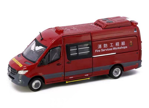 Load image into Gallery viewer, Tiny City Die-cast Model Car - MERCEDES-BENZ Sprinter FL HKFSD WSV (F8003) Ltd.
