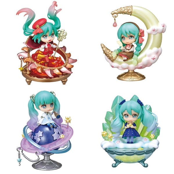 Re-Ment Hatsune Miku Starry Night Sky Full Set of 4 Figure