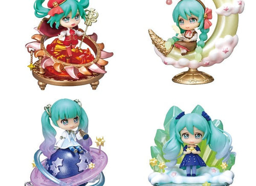 Load image into Gallery viewer, Re-Ment Hatsune Miku Starry Night Sky Full Set of 4 Figure
