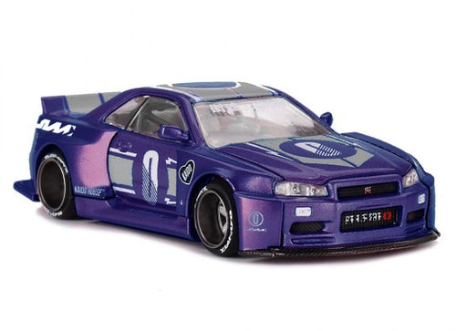 Load image into Gallery viewer, (Pre-order) Kaido House X Mini GT Nissan Skyline GT-R (R34) RACING FACTOY V2
