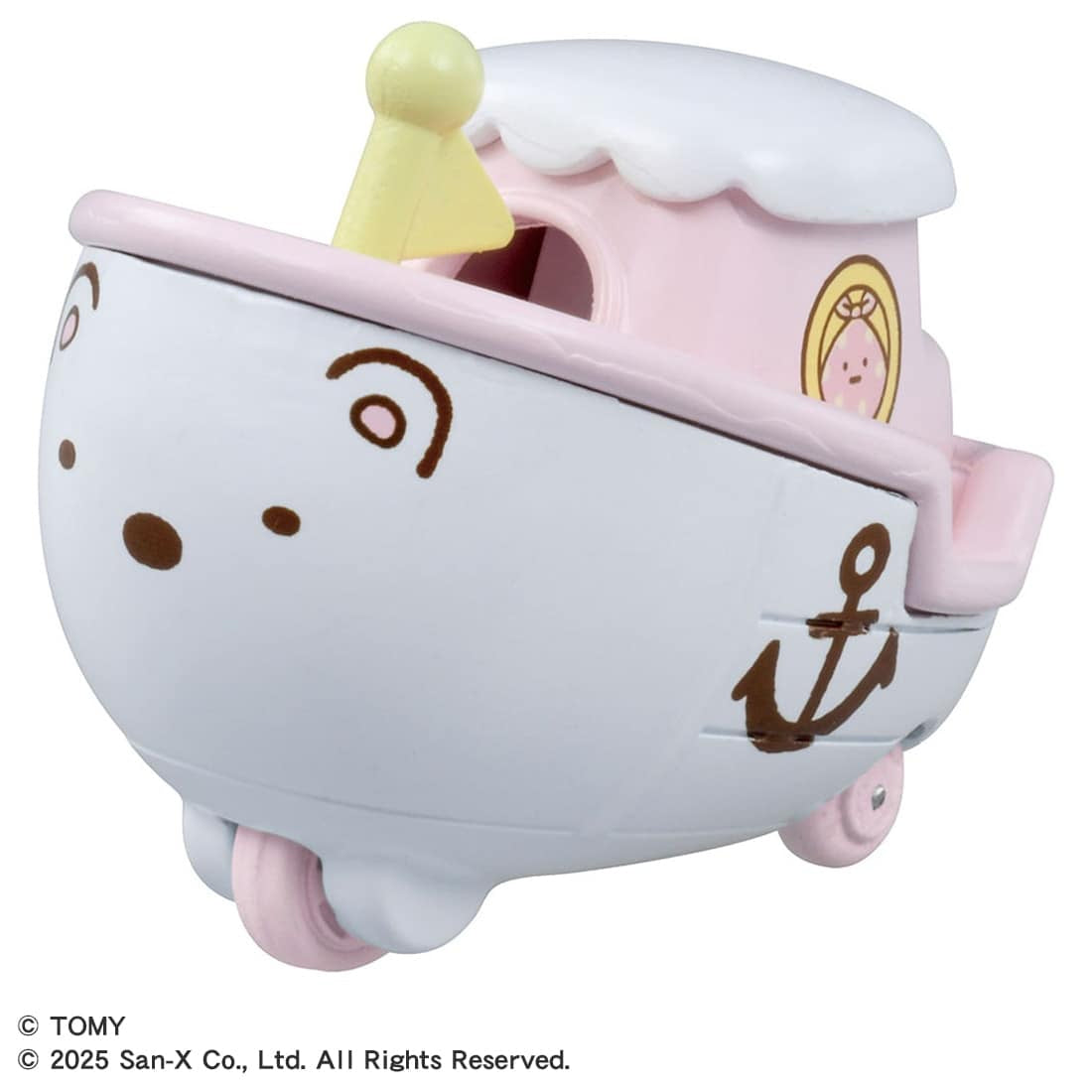 Takara Tomy Dream Tomica SP Sumikko Gurashi Yumemirufune (White Bear)  Model Car