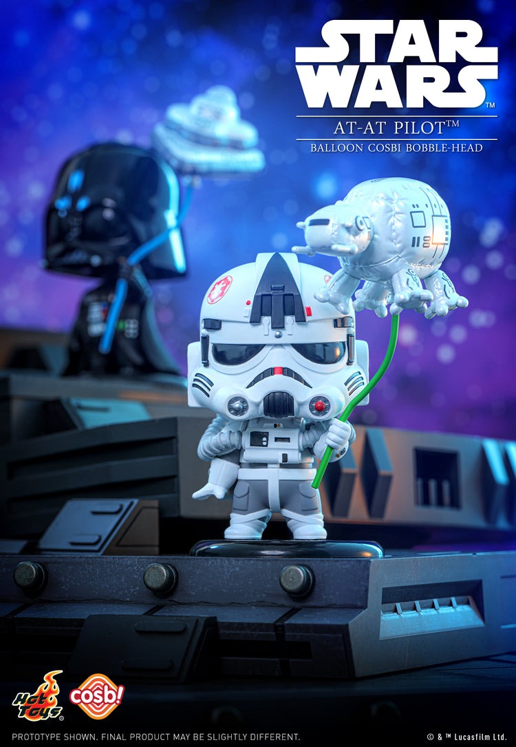 Hot Toys Star Wars Balloon Cosbi Bobble-Head Collection Figure Set (Set of 8)