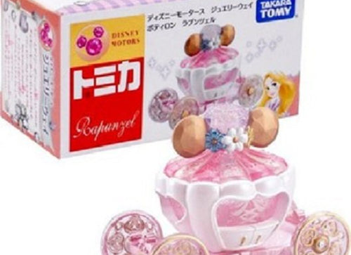 Load image into Gallery viewer, Takara Tomy Tomica Disney Motors Jewelryway Potiron Rapunzel Mini Diecast Car

