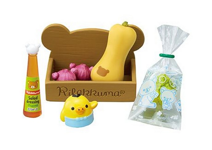 Re-ment - Rilakkuma Natural Market (Original Box Complete Set of 8)