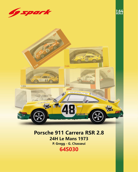(Pre-order) Sparky 1/64 - Porsche 911 Carrera RSR 2.8 No.48 24H Le Mans 1973