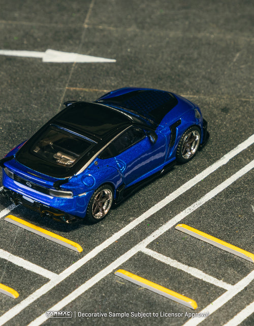 Load image into Gallery viewer, Tarmac Works 1/64 Nissan VeilSide FFZ400 Fairlady Z Blue Diecast car
