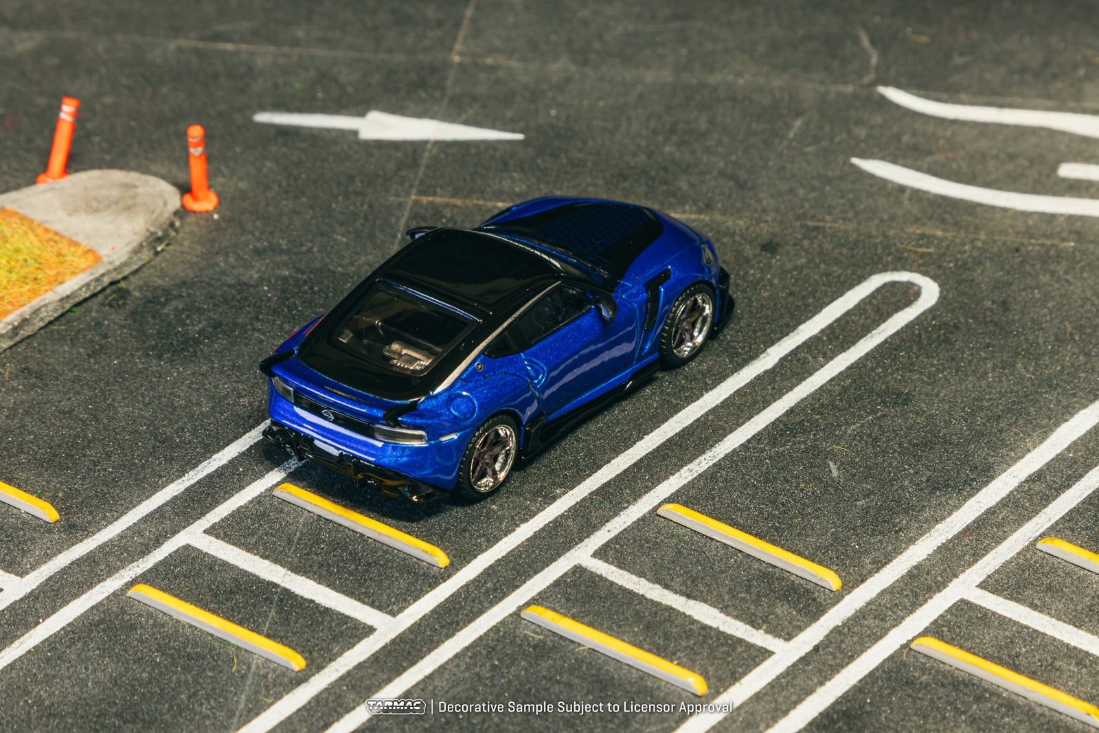 Tarmac Works 1/64 Nissan VeilSide FFZ400 Fairlady Z Blue Diecast car