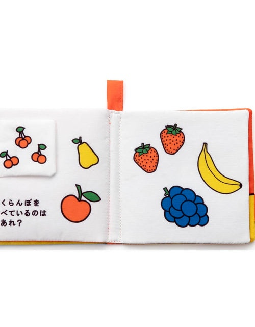 Load image into Gallery viewer, Takara Tomy Miffy Baby Bruna Playable and Washable Cloth Picture Book Foods

