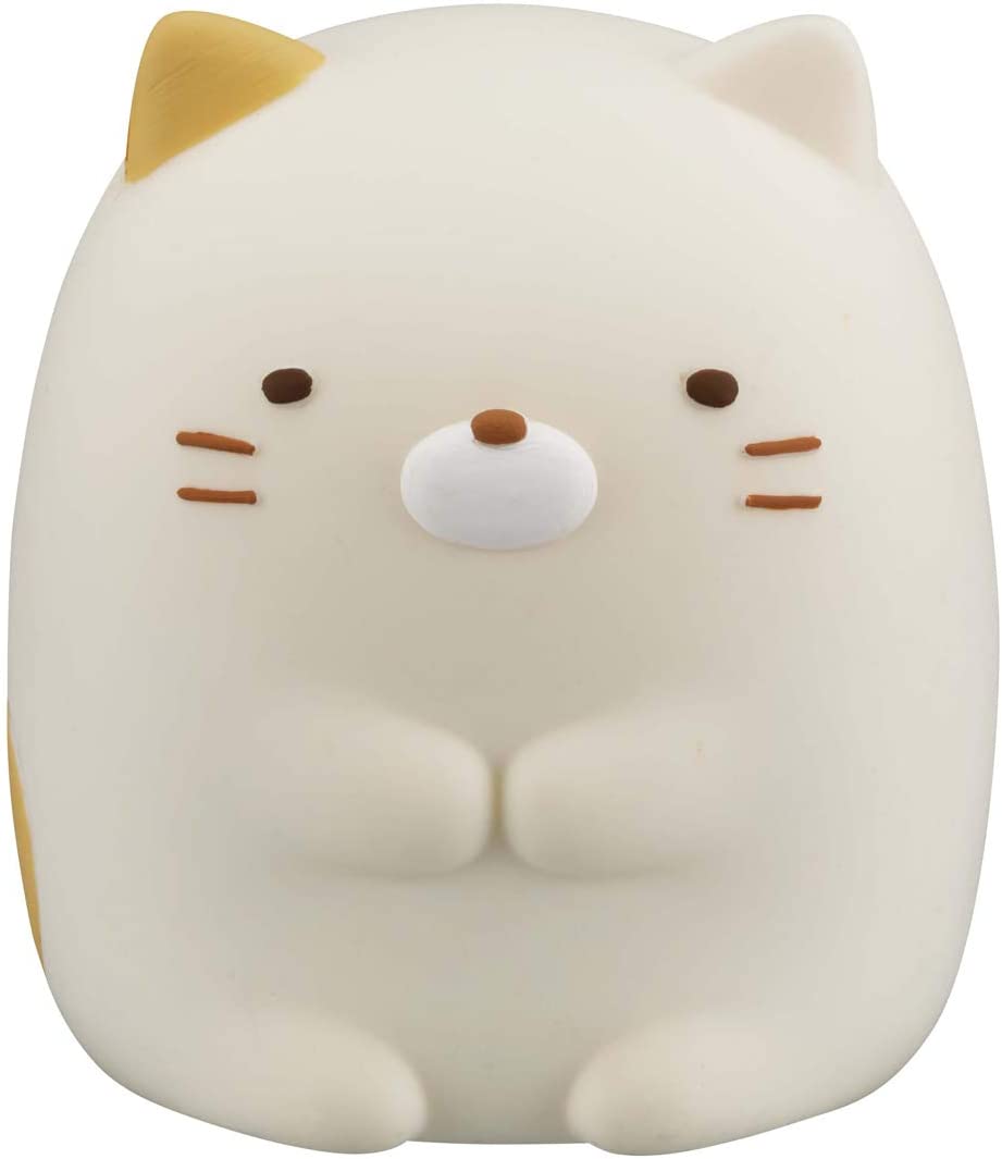 Takara Tomy Sumikko Gurashi Silicone shaking toy- Punitto Friend Neko