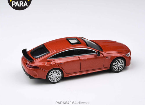 Load image into Gallery viewer, PARA64 1/64 2018 Mercedes-AMG GT 63 S - Copper Orange (RHD) Model Car
