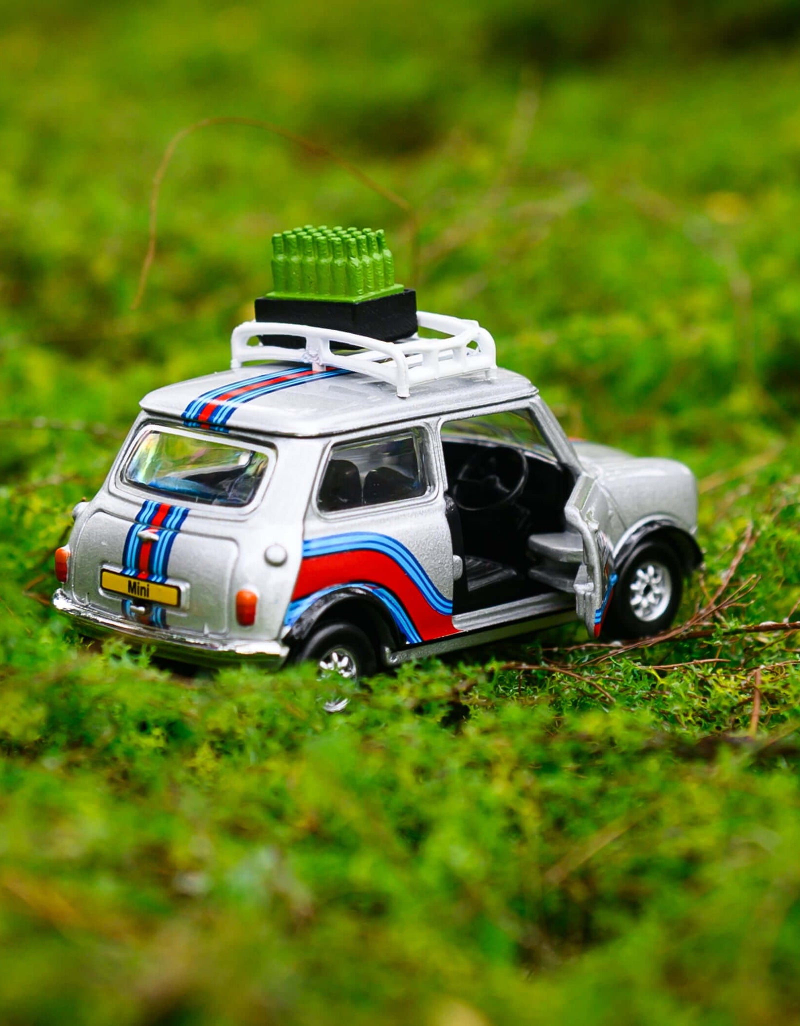 Tiny City Die-cast model Car - Mini Cooper Mk 1 (Silver)